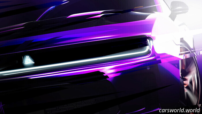 Dodge готовит нечто громкое к SEMA — и оно в фиолетовом | Carscoops